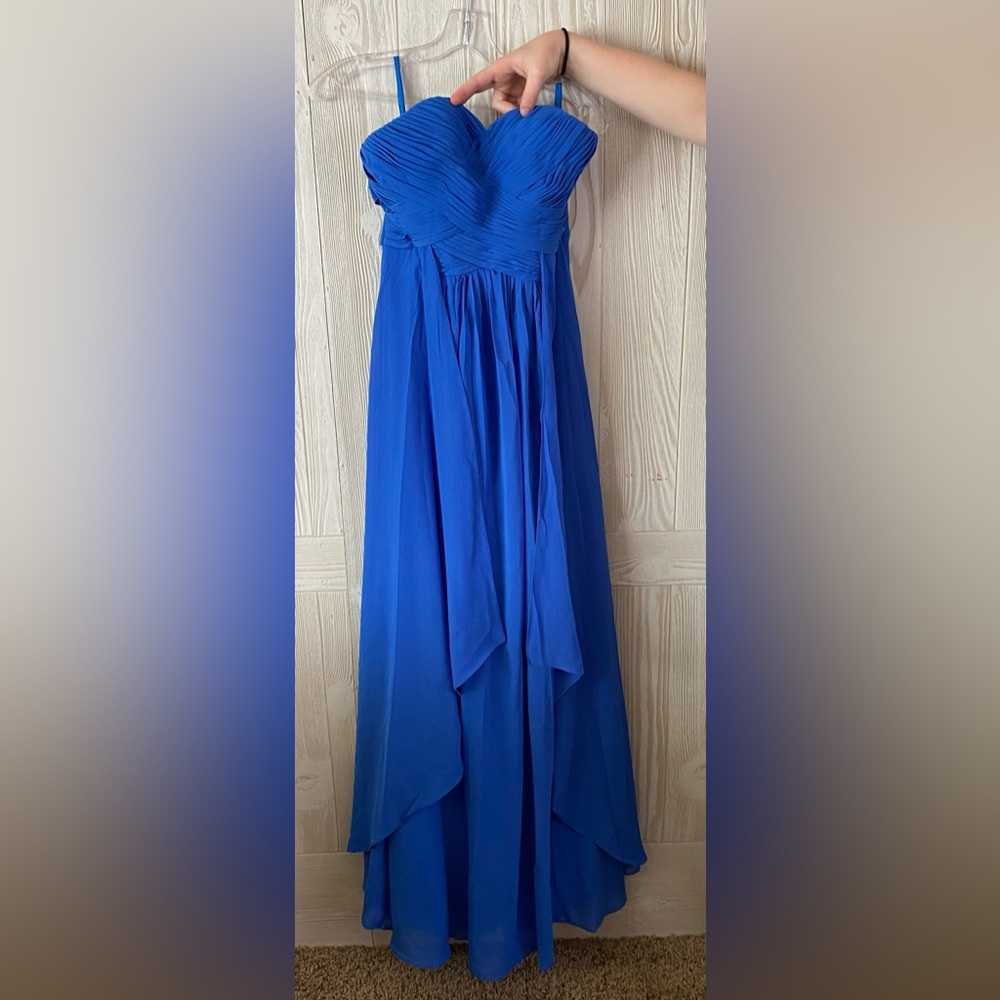 Blue Prom and Pageant Dress